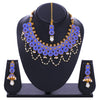 Sukkhi Equisite Mint Meena Collection LCT Gold Plated Choker Necklace Set for Women