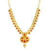 Sukkhi Ethnic Gold Plated Elephant Inspired Necklace Set For Women