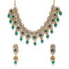 Sukkhi Graceful Kundan Gold Plated Pearl Choker Necklace Set for Women