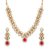 Sukkhi Exclusive Gold Plated Kundan Collar Necklace Set for Women
