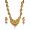 Sukkhi Antique Kundan Gold Plated Long Haram Necklace Set for Women