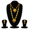 Sukkhi Amazing Gold Plated Goddess Long Haram Necklace Set For Women
