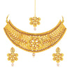 Sukkhi Elegant LCT Gold Plated Choker Necklace Set For Women