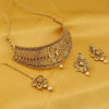 Sukkhi Elegant LCT Gold Plated Choker Necklace Set For Women