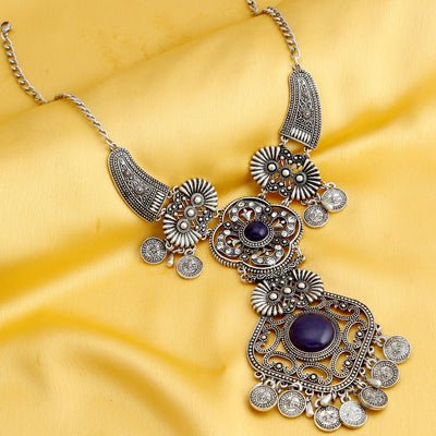 Sukkhi Stylish Oxidised Necklace for women