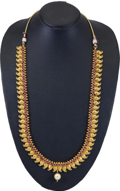 Sukkhi Bollywood Collection Motif Gold Plated Necklace Set for Women