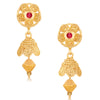 Sukkhi Marvellous Gold Plated Double Layered Necklace Set