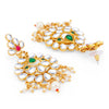 Sukkhi Glorious Pearl Gold Plated Kundan Choker Necklace Set for Women