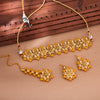 Sukkhi Gorgeous Gold Plated LCT & Pearl Choker Necklace Set for Women