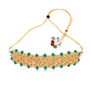 Sukkhi Amazing Gold Plated LCT & Pearl Choker Necklace Set for Women