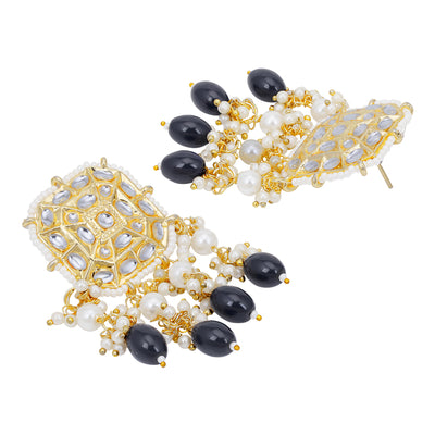 Sukkhi Sparkling Gold Plated Designer Choker Necklace Set For Women