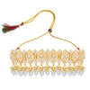 Sukkhi Amazing Pearl Gold Plated Choker Necklace Set For Women