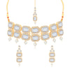 Sukkhi Eye-Catchy Gold Plated Choker Necklace Set for Women