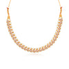 Sukkhi Delicate Gold Plated Pearl Choker Necklace Set for Women