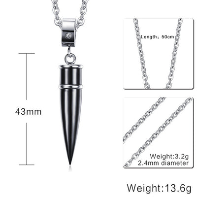 Sukkhi Trendy Bullet Austrian Diamond Rhodium Plated Pendant for Women