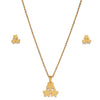 Sukkhi Eye Catching Gold Plated Fashion Pendant Set for Women