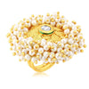 Sukkhi Ravishing Gold Plated Ring for Women