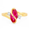 Sukkhi Attractive Olivia Man-made Opal Invisible Setting Latest Trend  Gold Plated Ring for women