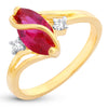 Sukkhi Attractive Olivia Man-made Opal Invisible Setting Latest Trend  Gold Plated Ring for women