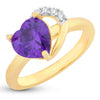 Sukkhi Designer Swarovski Crystal Gold Plated Ring for women