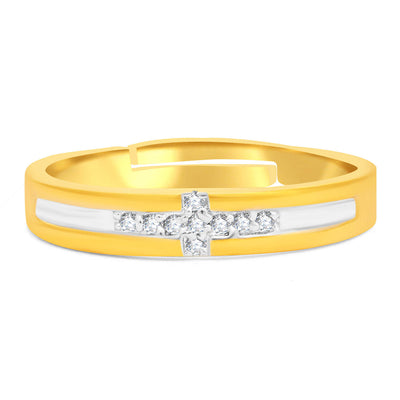 Sukkhi Modern Gold Plated Ring For Women