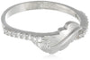 Sukkhi Fascinating Silver Plated Leafy Ring For Women