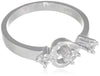 Sukkhi Gorgeous Silver Plated Heart Ring For Women