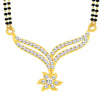 ShoStopper Angelic Gold Plated Austrian Diamond Mangalsutra Pendant