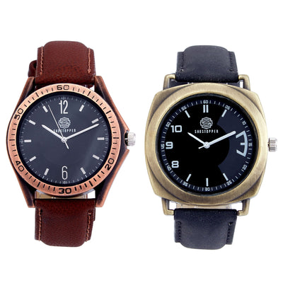 Shostopper Vintage Collection Combo Watches for Mens SJ169WCB