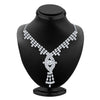 ShoStopper Enchanting Rhodium Plated Austrian Diamond Necklace Set-1