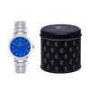 Shostopper Blue Dial Metallic Analogue Watch For Men - SJ60049WM-1