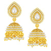 Shostopper Gold Plated Jhumki Earrings For Girls And Women