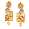 Shostopper Geometrical Gold Plated Earrings For Women SJ6084EN