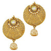 Shostopper Golden Round Netted Design With Pearl Drop SJ6101EN