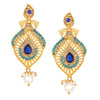 ShoStopper Dancing Peacock Gold Plated Earring SJ6117EN