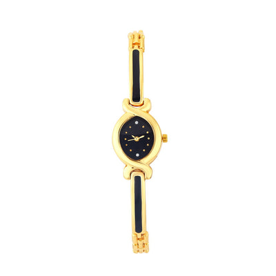 Shostopper Black Dial Analogue Watch For Women SJ62075WWV