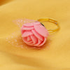 Sukkhi Lovely Gold Plated Rose Ring For Women