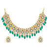 Sukkhi Astonish Gold Plated Kundan Choker Necklace Set for Women