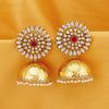 Sukkhi Gorgeous Gold Plated Jhumki Earring for Women