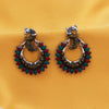 Sukkhi Modish Oxidised Peacock Chandbali Earring for Women