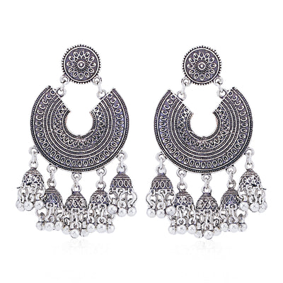 Sukkhi Pleasing Oxidised Chandelier Earring for Women