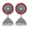 Sukkhi Ritzy Oxidised Pearl Jhumki Earring for Women