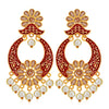 Sukkhi Adorable LCT Gold Plated Mint Collection Pearl Chandelier Earring for Women