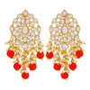 Sukkhi Elegant Gold Plated Kundan & Pearl Chandelier Earring for Women