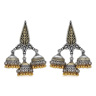 Sukkhi Elegant Oxidised Jhumki Earring For Women