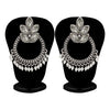 Sukkhi Glittery Oxidised Pearl Chandbali Earring For Women