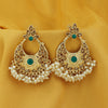 Sukkhi Delightful LCT Gold Plated Pearl Chandbali Earring For Women