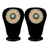 Sukkhi Traditional Pearl Gold Plated Kundan Meenakari Stud Earring For Women