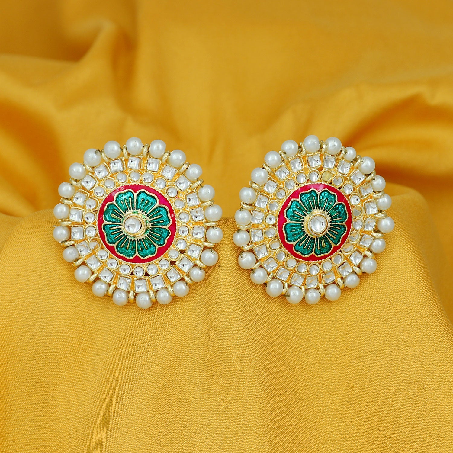 Sukkhi Fancy Gold Plated Jhumki Earrings For Women - Sukkhi.com