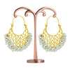 Sukkhi Modish Gold Plated Pearl Chandbali Earring For Women